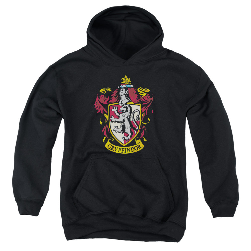 Harry Potter - Gryffindor Crest - Youth Pull-over Hoodie - Black