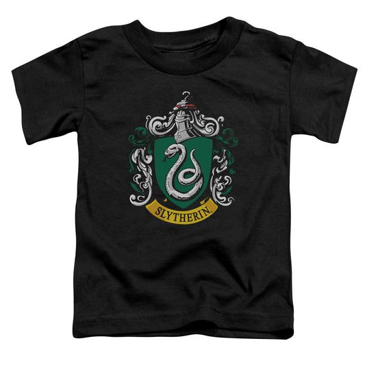 Harry Potter - Slytherin Crest - Short Sleeve Toddler Tee - Black T-shirt