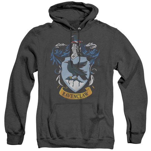 Harry Potter - Ravenclaw Crest - Adult Heather Hoodie - Black