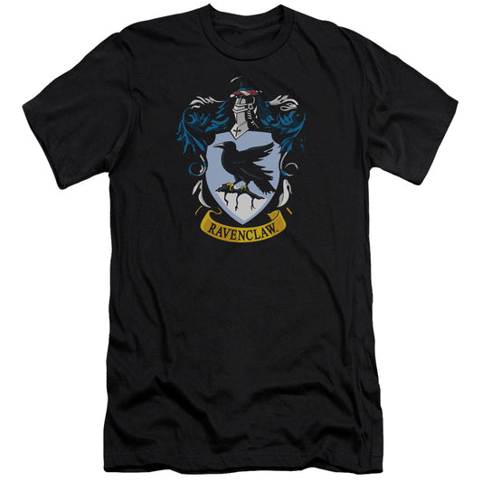 Harry Potter - Ravenclaw Crest - Short Sleeve Adult 30/1 - Black T-shirt