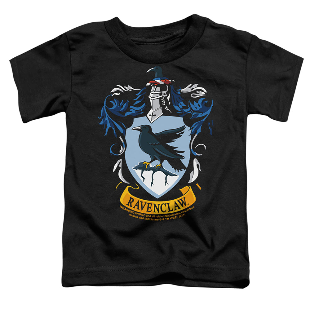 Harry Potter - Ravenclaw Crest - Short Sleeve Toddler Tee - Black T-shirt