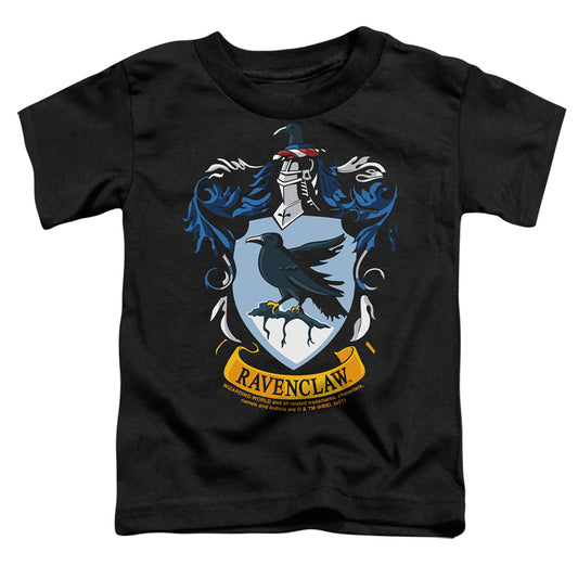 Harry Potter - Ravenclaw Crest - Short Sleeve Toddler Tee - Black T-shirt