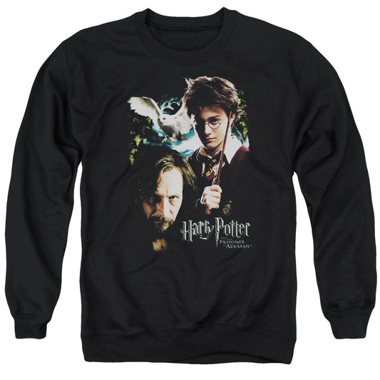 Harry Potter - Harry And Sirius - Adult Crewneck Sweatshirt - Black