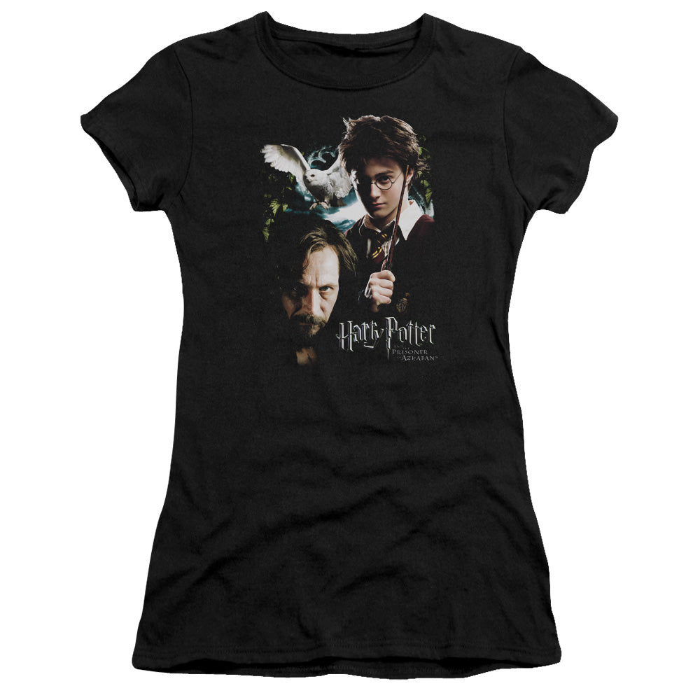 Harry Potter - Harry And Sirius - Short Sleeve Junior Sheer - Black T-shirt