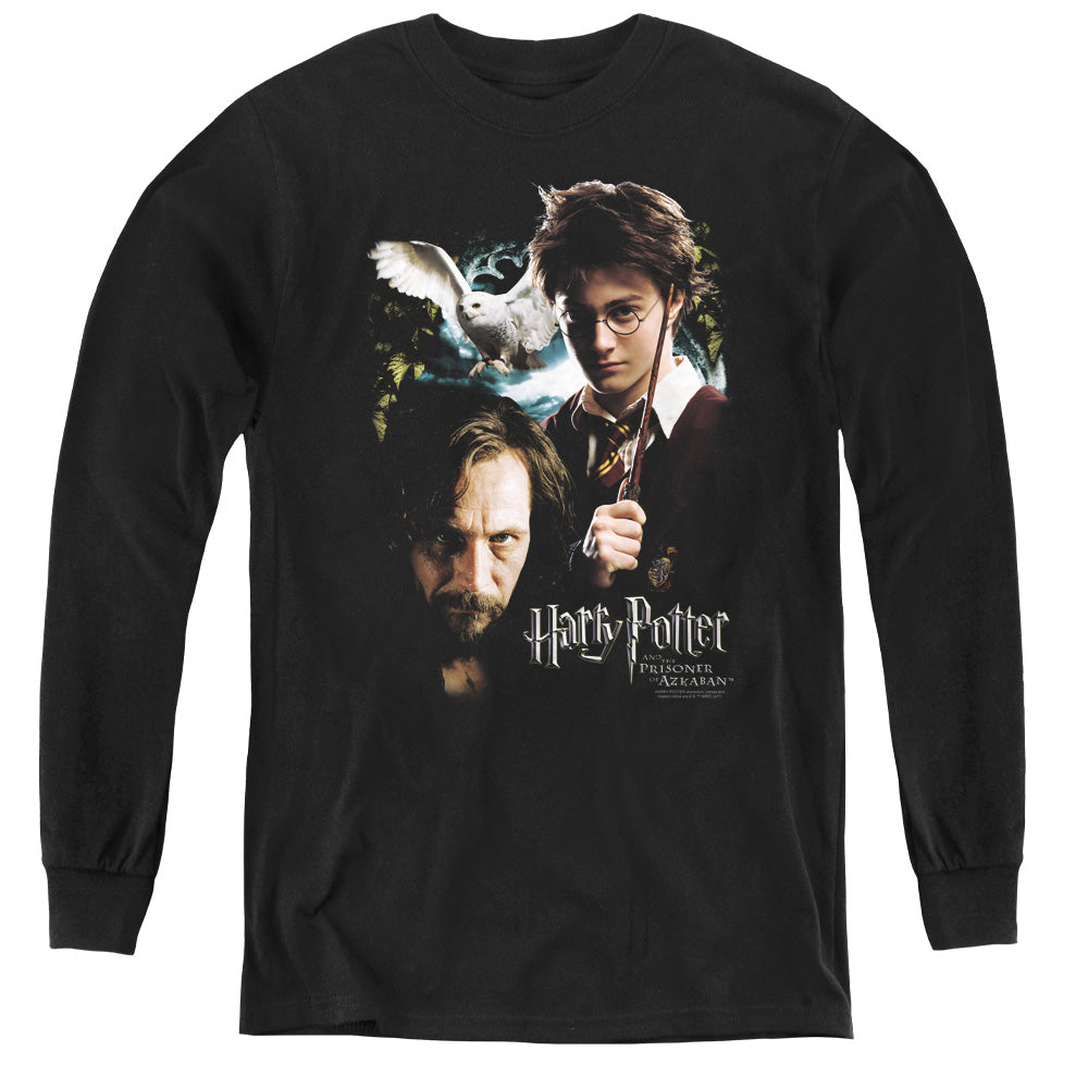 Harry Potter - Harry And Sirius - Youth Long Sleeve Tee - Black