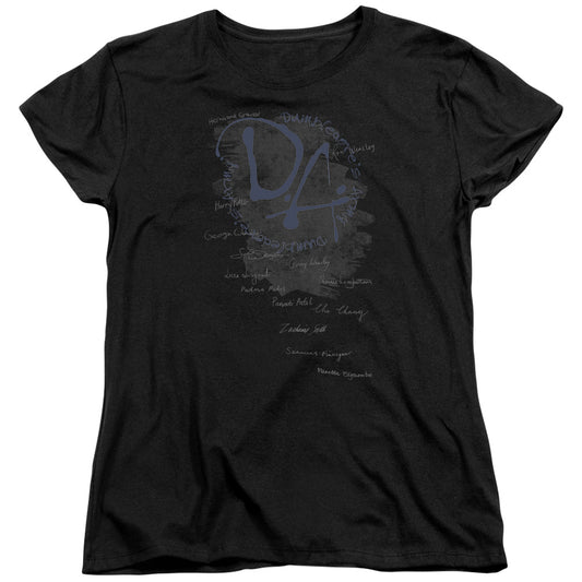Harry Potter - Dumbledores Army - Short Sleeve Womens Tee - Black T-shirt