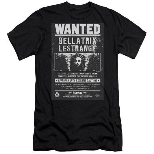 Harry Potter - Wanted Bellatrix - Short Sleeve Adult 30/1 - Black T-shirt