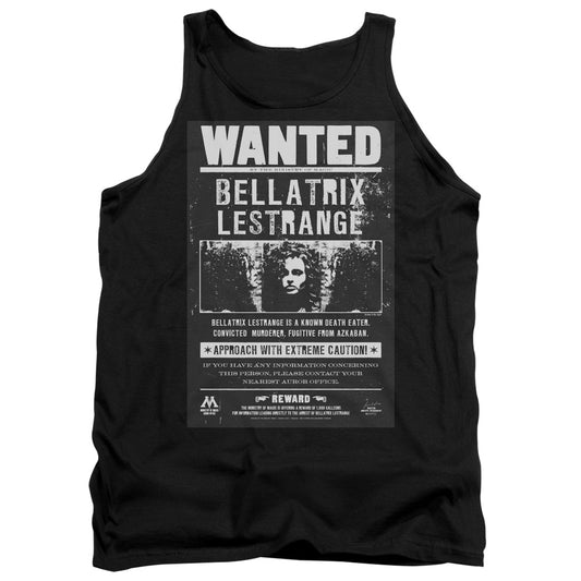 Harry Potter - Wanted Bellatrix - Adult Tank - Black