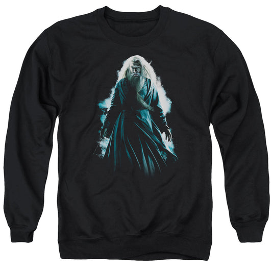 Harry Potter - Dumbledore Burst - Adult Crewneck Sweatshirt - Black