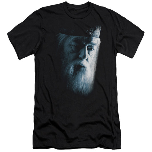 Harry Potter - Dumbledore Face - Short Sleeve Adult 30/1 - Black T-shirt