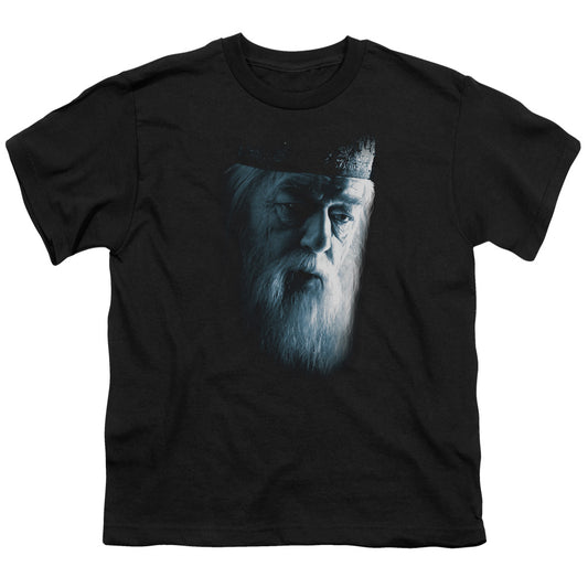 Harry Potter - Dumbledore Face - Short Sleeve Youth 18/1 - Black T-shirt