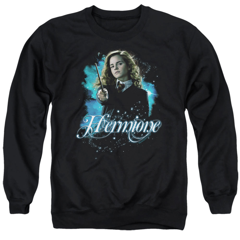 Harry Potter - Hermione Ready - Adult Crewneck Sweatshirt - Black