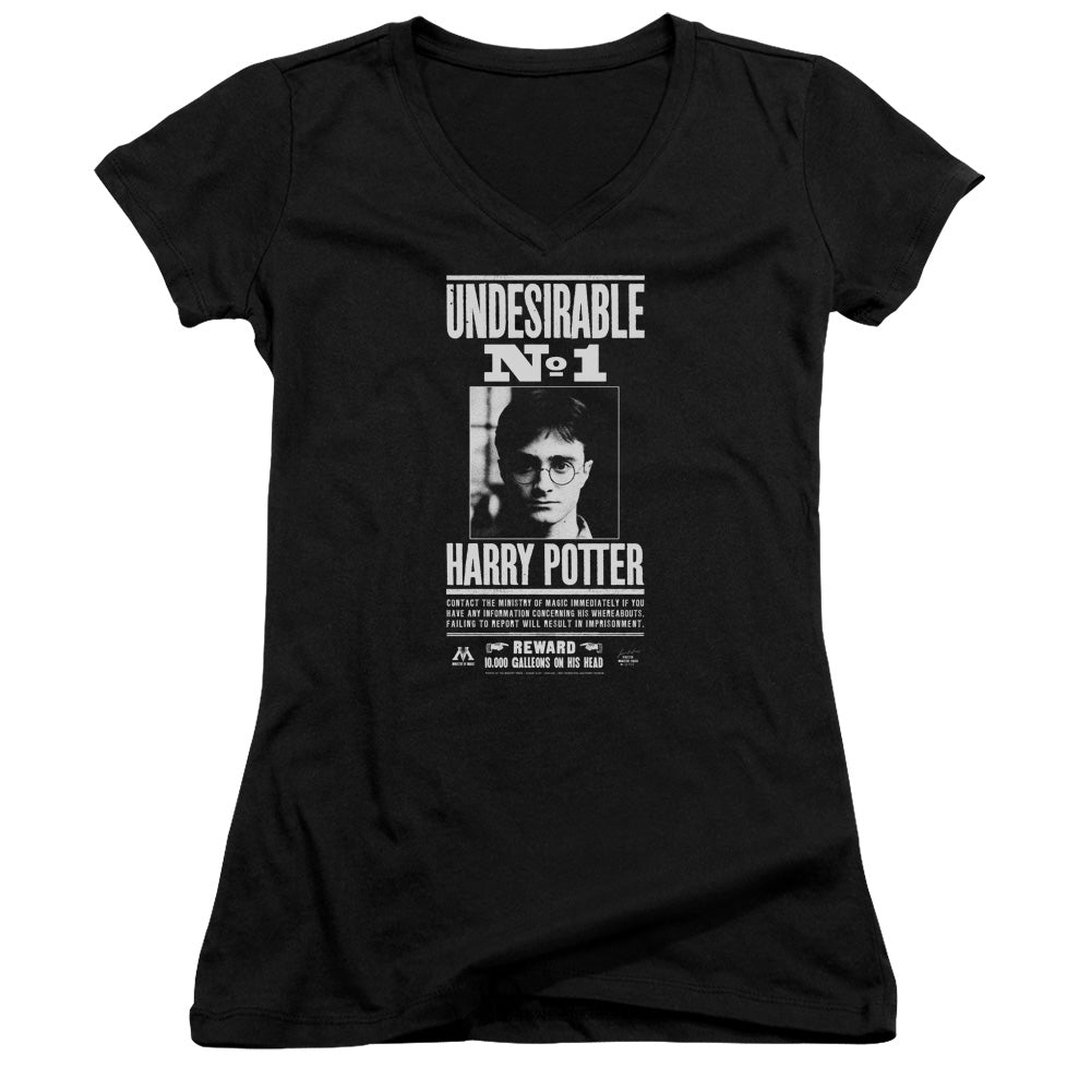 Harry Potter - Undesirable No 1-junior V-neck - Black
