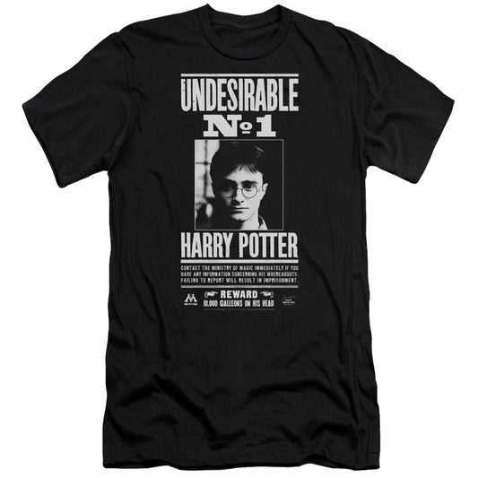 Harry Potter - Undesirable No 1 - Short Sleeve Adult 30/1 - Black T-shirt