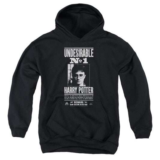 Harry Potter - Undesirable No 1 - Youth Pull-over Hoodie - Black