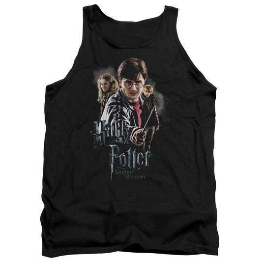 Harry Potter - Deathly Hollows Cast - Adult Tank - Black
