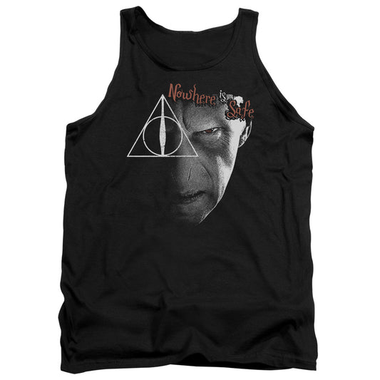Harry Potter - Nowhere Is Safe - Adult Tank - Black