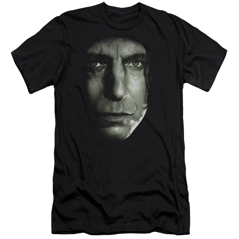Harry Potter - Snape Head - Short Sleeve Adult 30/1 - Black T-shirt