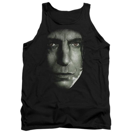 Harry Potter - Snape Head - Adult Tank - Black
