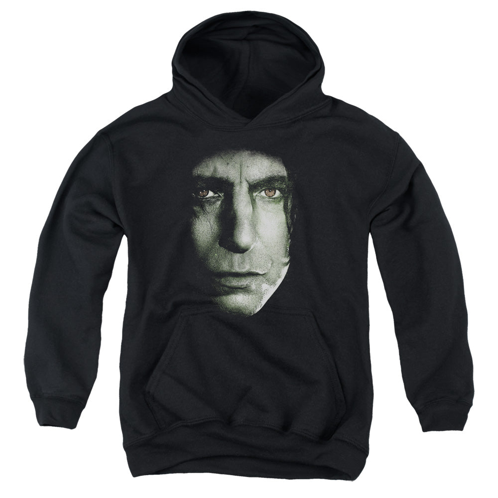 Harry Potter - Snape Head - Youth Pull-over Hoodie - Black