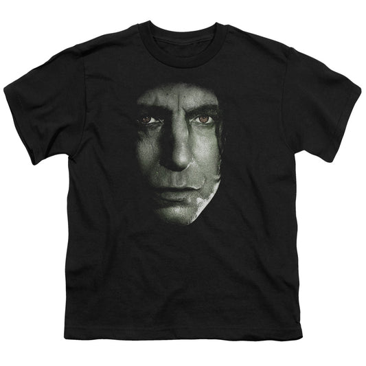 Harry Potter - Snape Head - Short Sleeve Youth 18/1 - Black T-shirt