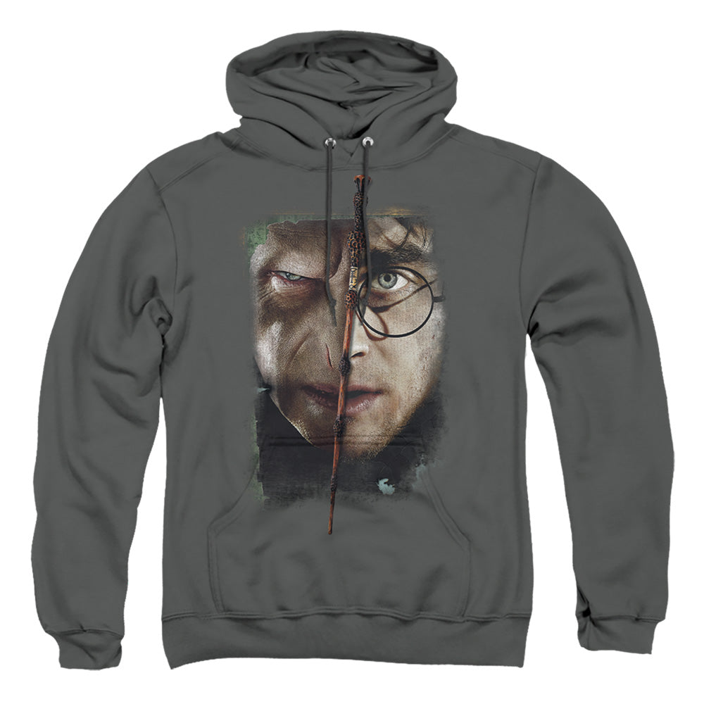 Harry Potter - It All Ends Here - Adult Pull-over Hoodie - Charcoal