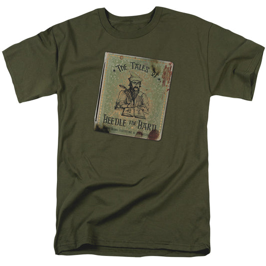 Harry Potter - Beedle The Bard - Short Sleeve Adult 18/1 - Military Green T-shirt