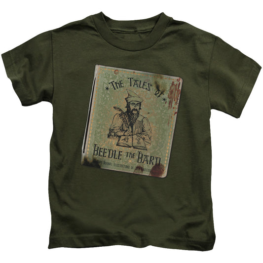 Harry Potter - Beedle The Bard - Short Sleeve Juvenile 18/1 - Military Green T-shirt