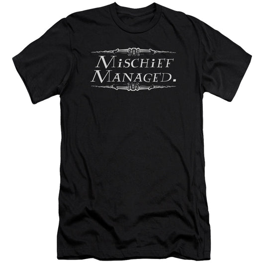 Harry Potter - Mischief Managed - Short Sleeve Adult 30/1 - Black T-shirt