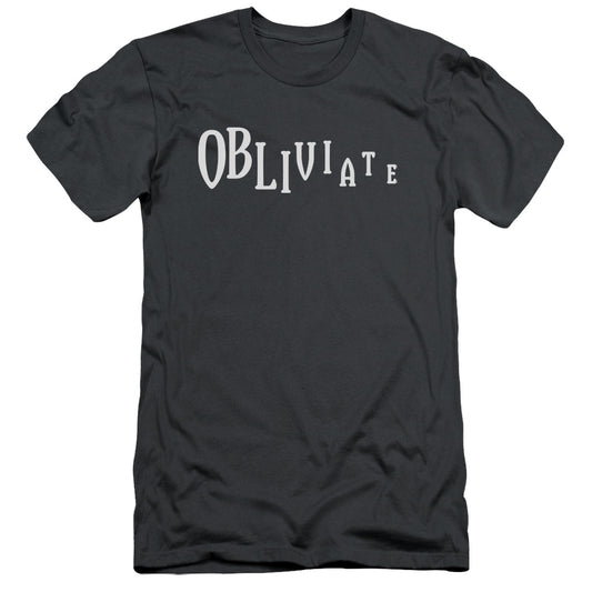 Harry Potter - Obliviate-hbo Short Sleeve Adult 30/1 - Charcoal T-shirt