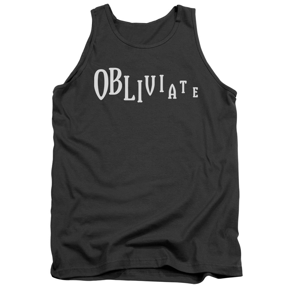 Harry Potter - Obliviate - Adult Tank - Charcoal