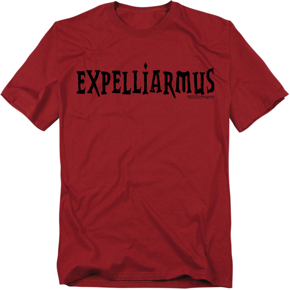 Harry Potter - Expelliarmus - Short Sleeve Adult 18/1 - Cardinal T-shirt