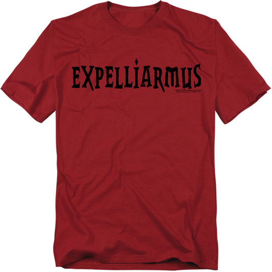 Harry Potter - Expelliarmus - Short Sleeve Adult 18/1 - Cardinal T-shirt
