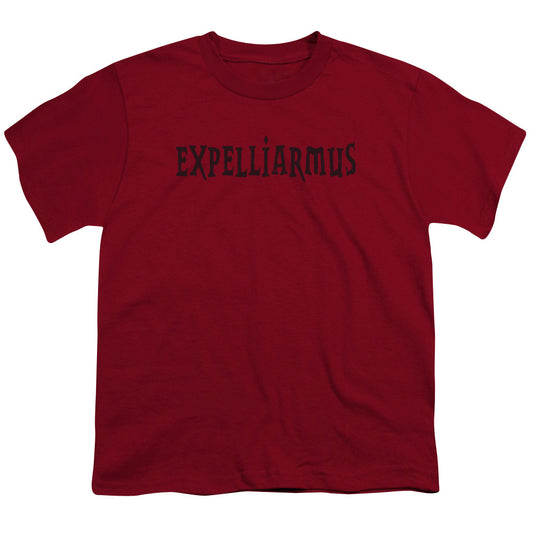 Harry Potter - Expelliarmus - Short Sleeve Youth 18/1 - Cardinal T-shirt