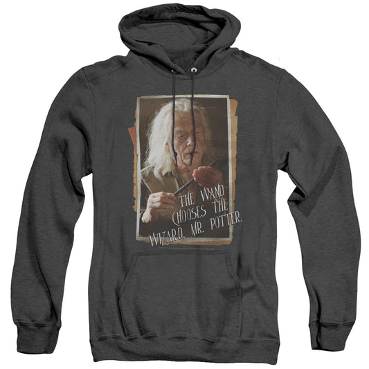 Harry Potter - Olivander - Adult Heather Hoodie - Black