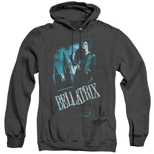 Harry Potter - Bellatrix Full Body - Adult Heather Hoodie - Black
