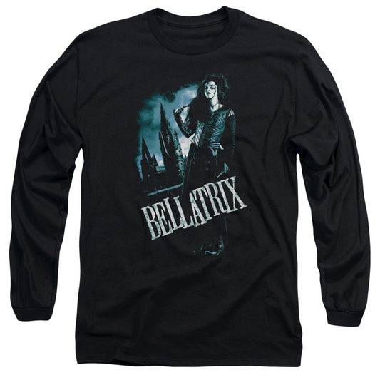 Harry Potter - Bellatrix Full Body - Long Sleeve Adult 18/1 - Black T-shirt