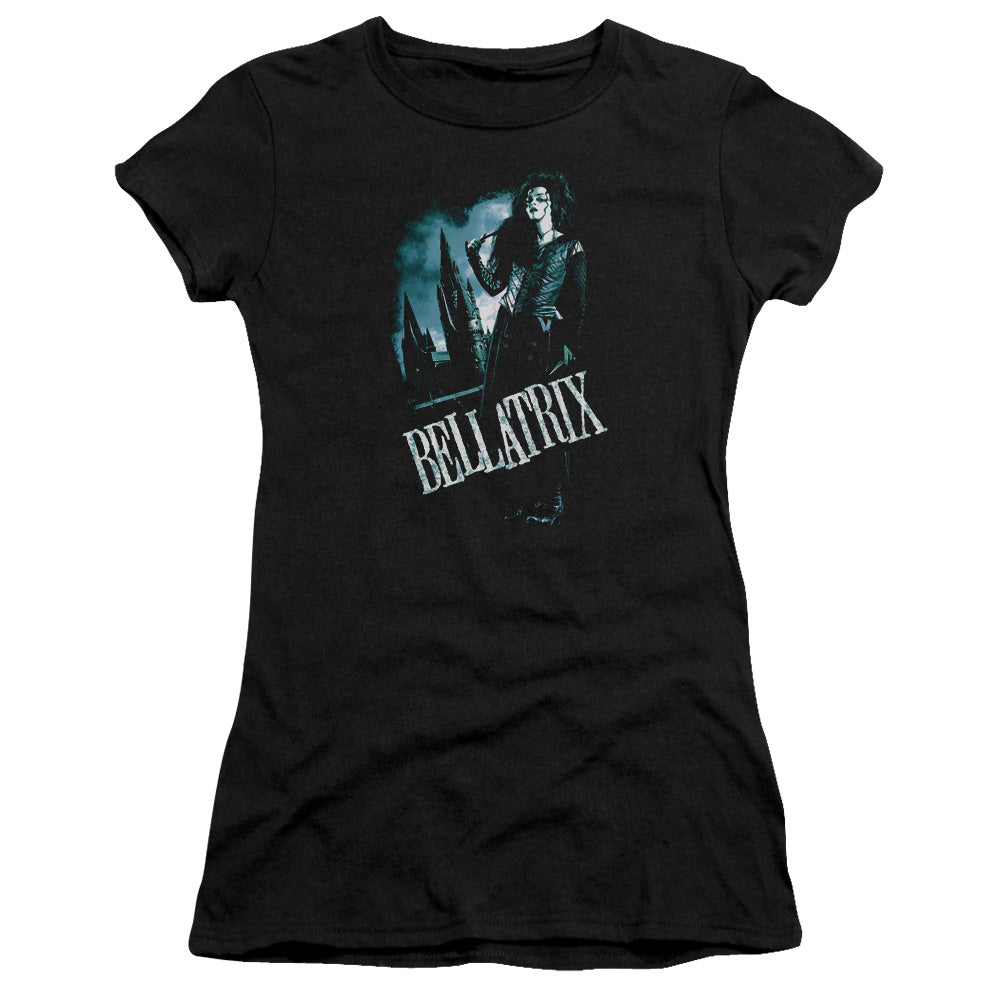 Harry Potter - Bellatrix Full Body - Short Sleeve Junior Sheer - Black T-shirt