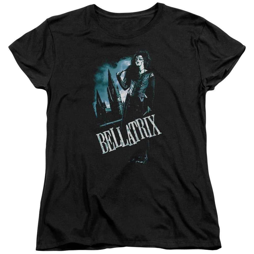 Harry Potter - Bellatrix Full Body - Short Sleeve Womens Tee - Black T-shirt
