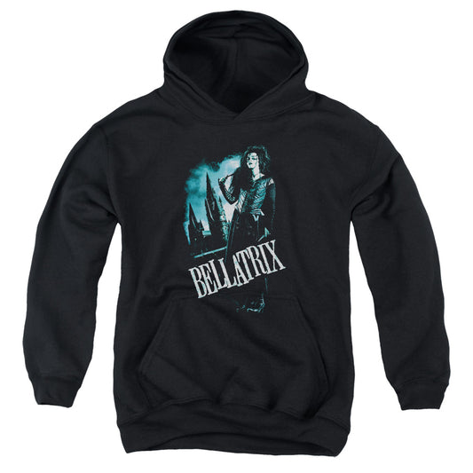 Harry Potter - Bellatrix Full Body - Youth Pull-over Hoodie - Black