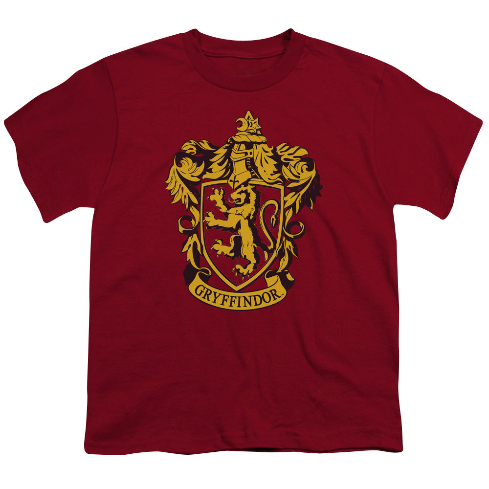Harry Potter - Gryffindor Crest - Short Sleeve Youth 18/1 - Red T-shirt