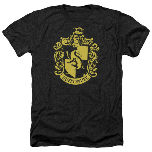 Harry Potter - Hufflepuff Crest - Adult Heather-black