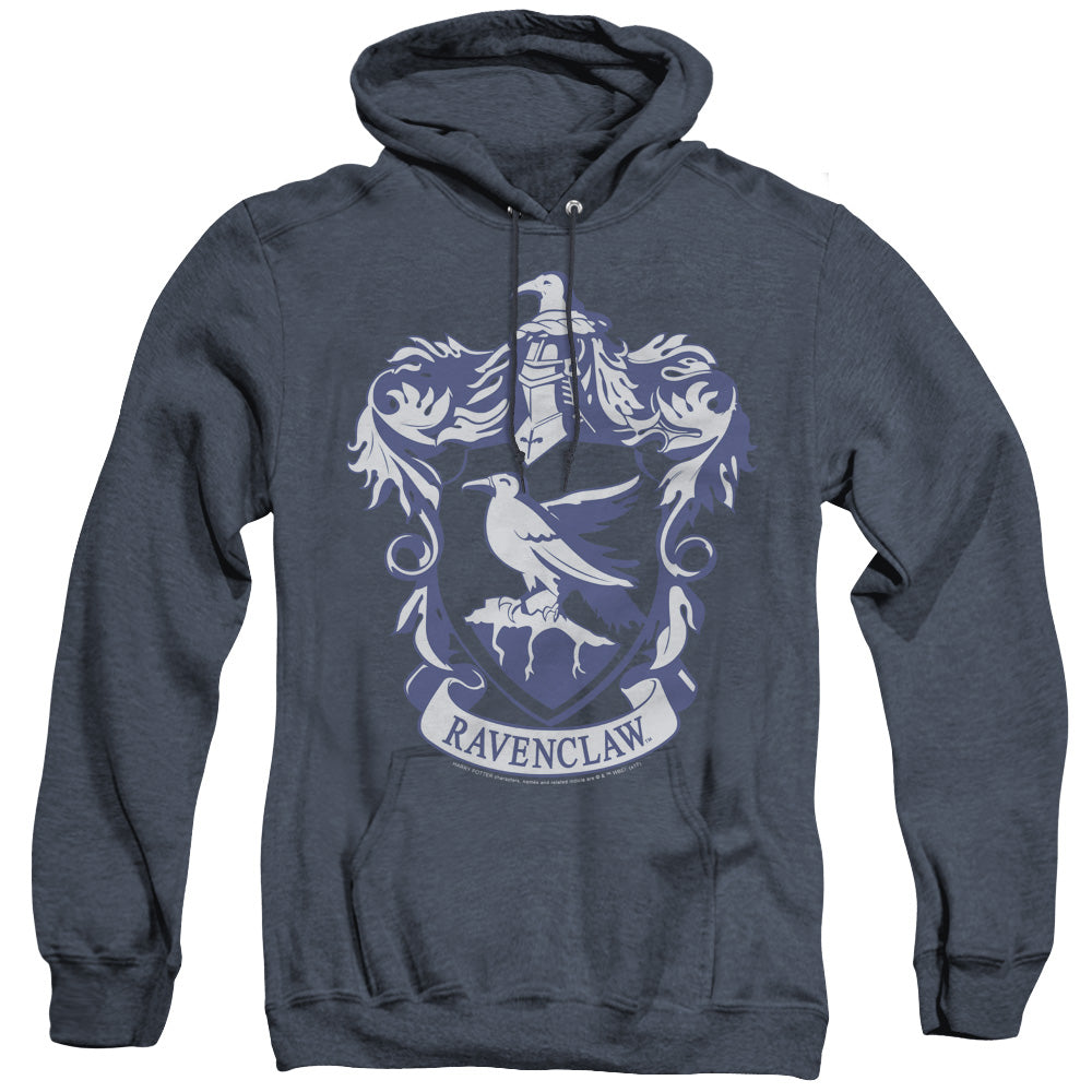 Harry Potter - Ravenclaw Crest - Adult Heather Hoodie - Navy