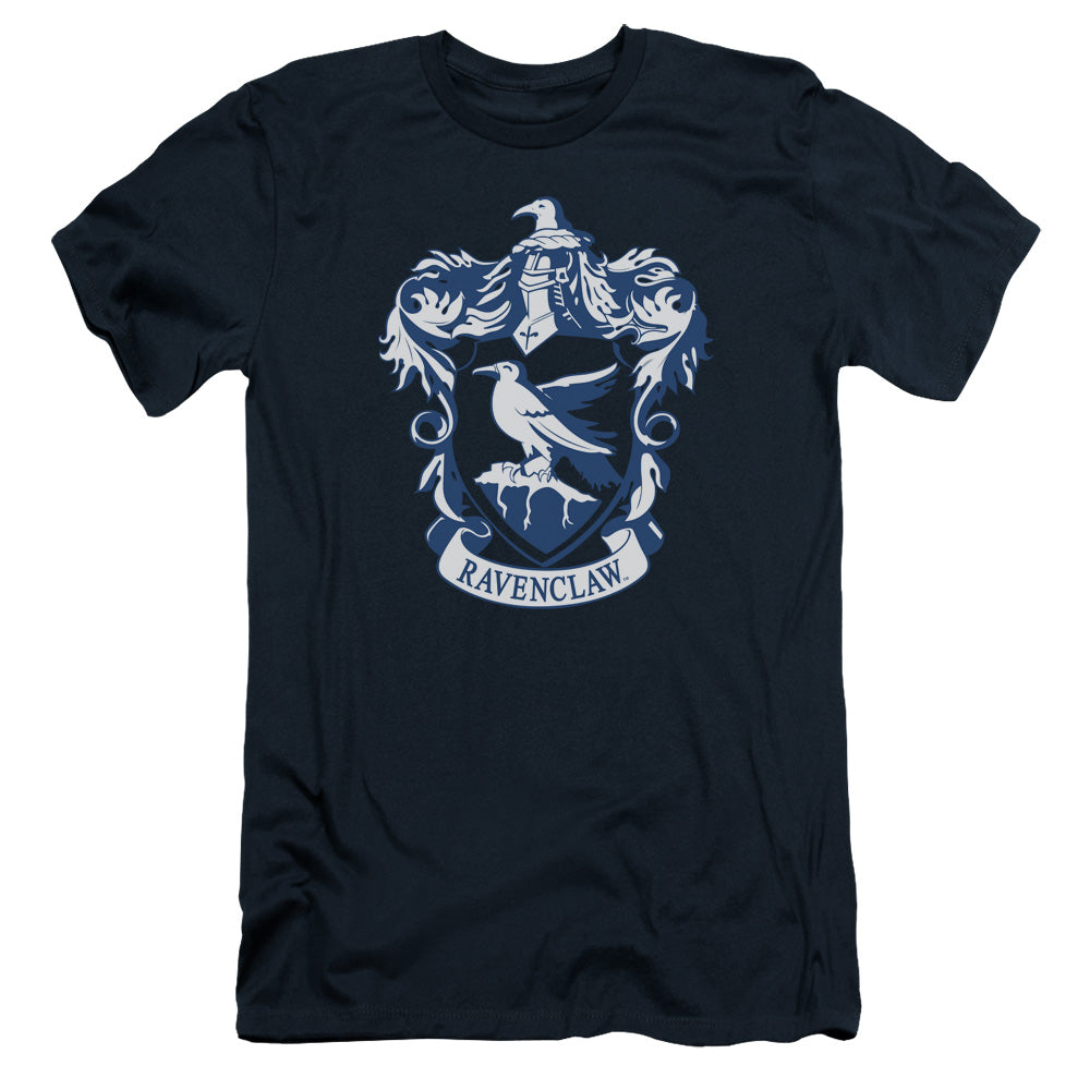 Harry Potter - Ravenclaw Crest - Short Sleeve Adult 30/1 - Navy T-shirt