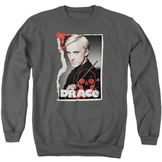 Harry Potter - Draco Frame - Adult Crewneck Sweatshirt - Charcoal