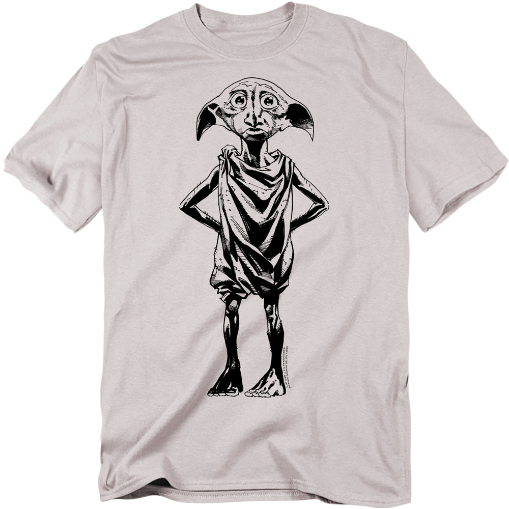 Harry Potter - Dobby - Short Sleeve Adult 18/1 - Silver T-shirt