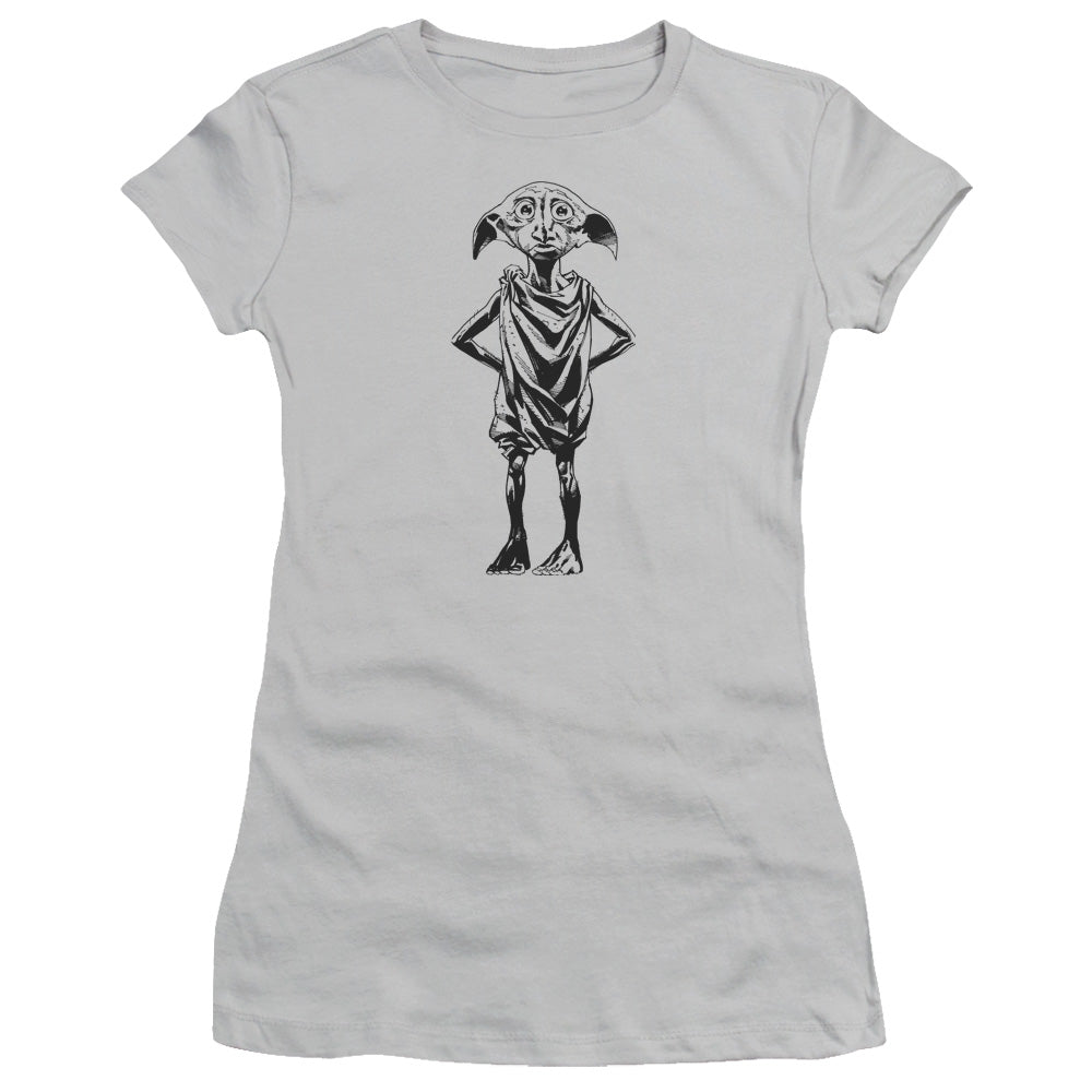 Harry Potter - Dobby - Short Sleeve Junior Sheer - Athletic Heather T-shirt