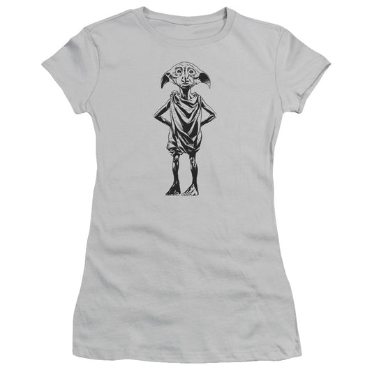 Harry Potter - Dobby - Short Sleeve Junior Sheer - Athletic Heather T-shirt