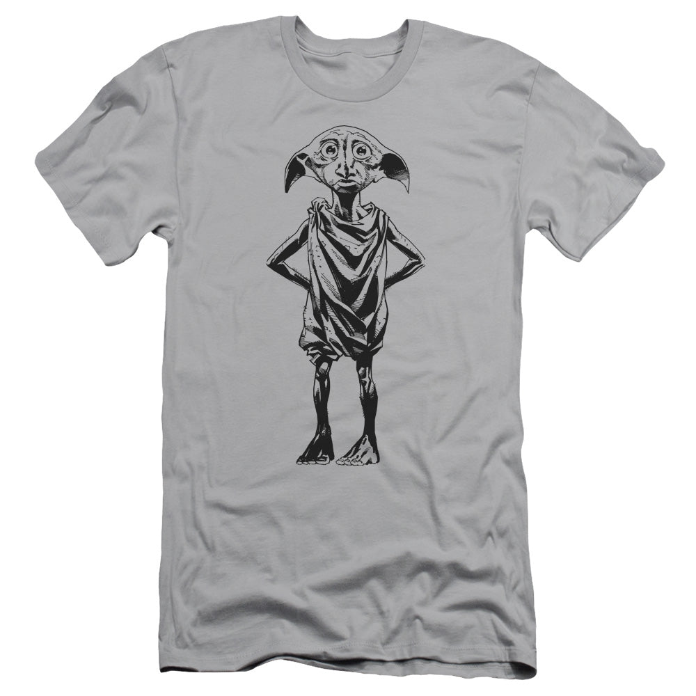 Harry Potter - Dobby-hbo Short Sleeve Adult 30/1 - Silver T-shirt