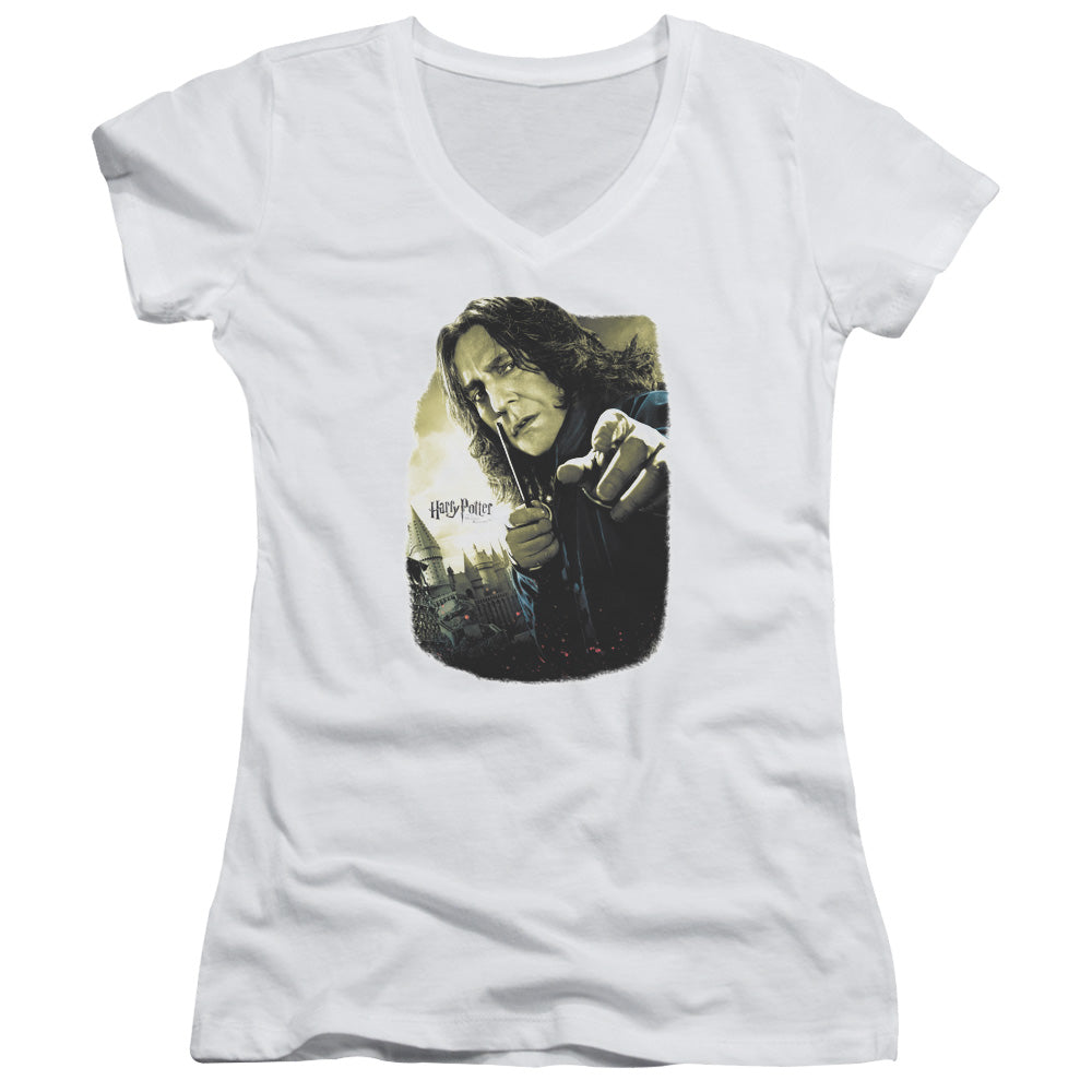 Harry Potter - Snape Poster-junior V-neck - White